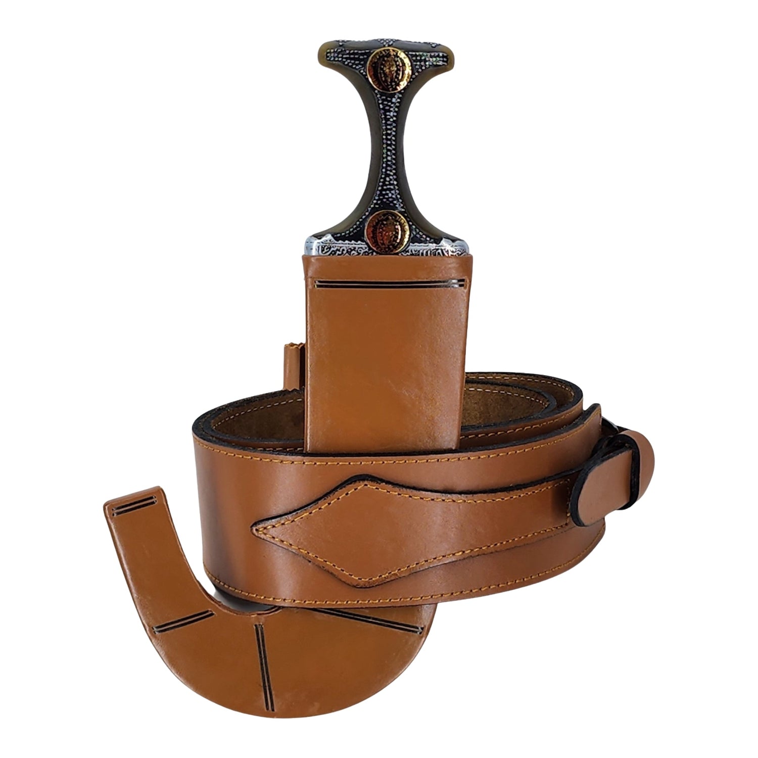 جنابي يمنية جلد - Yemeni Janbiya Leather