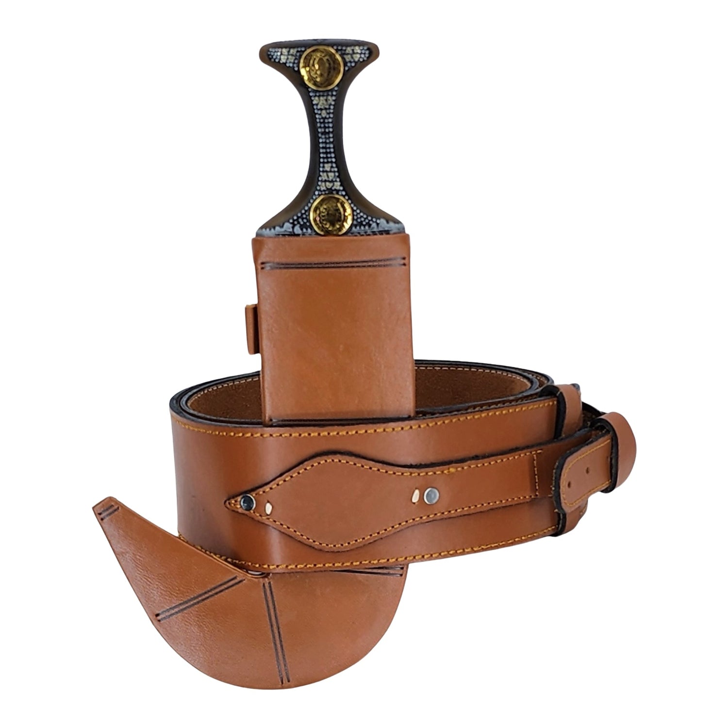 جنابي يمنية جلد - Yemeni Janbiya Leather