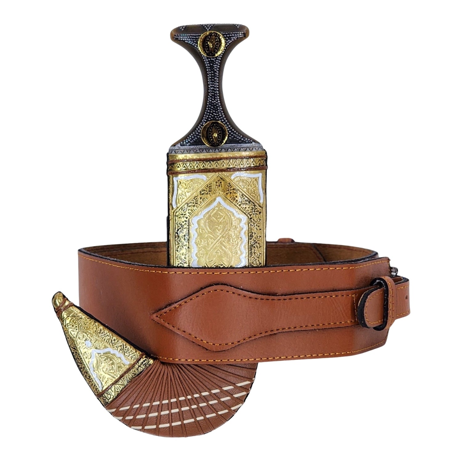 جنابي يمنية جلد - Yemeni Janbiya Leather