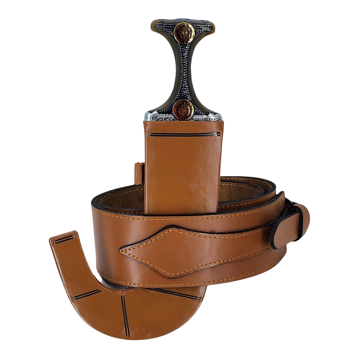 جنابي يمنية جلد - Yemeni Janbiya Leather