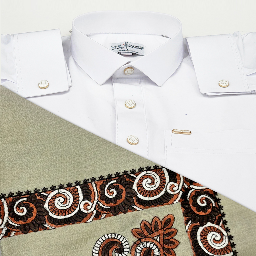 Thobe and shawl